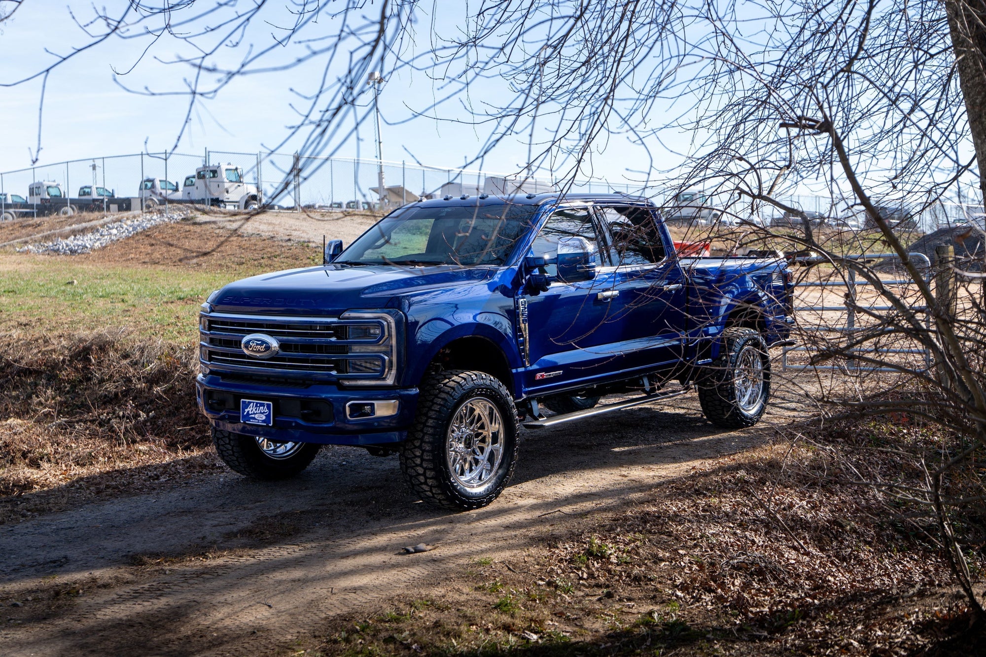 Carli lifted truck 2026 F-250 Platinum Plus