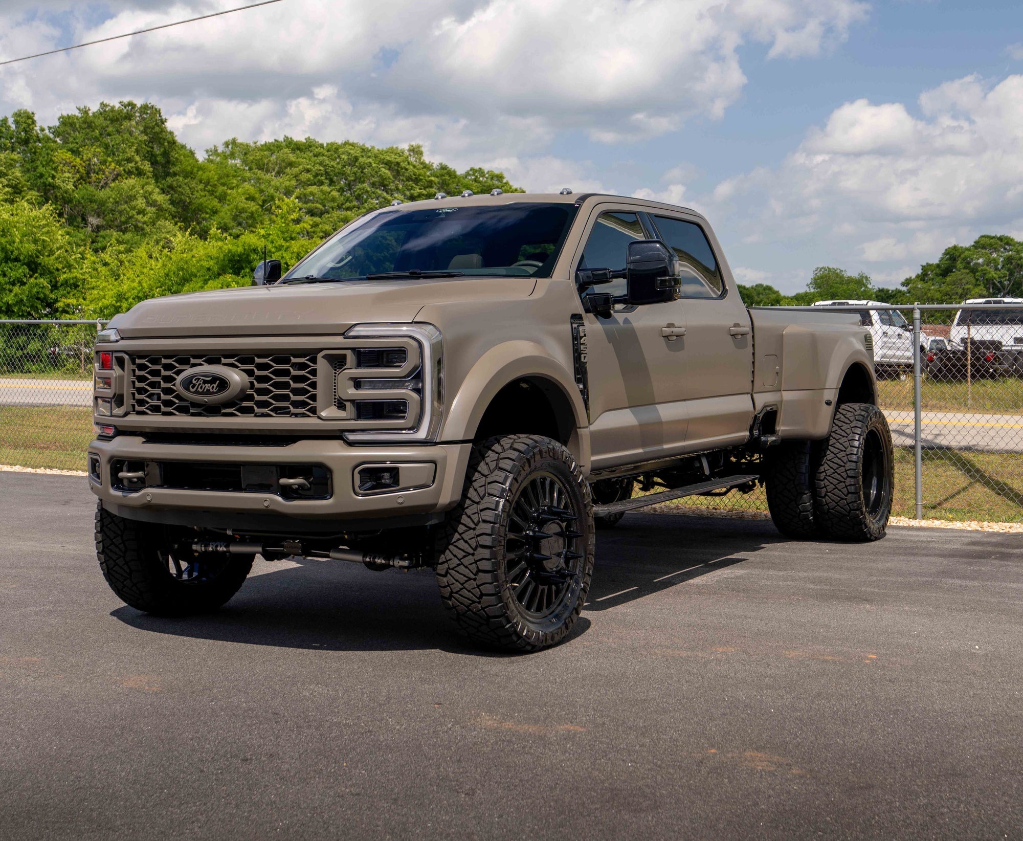 Custom 2026 f-450 Platinum Plus Marsh Gray | Wild Willies Reserve Edition