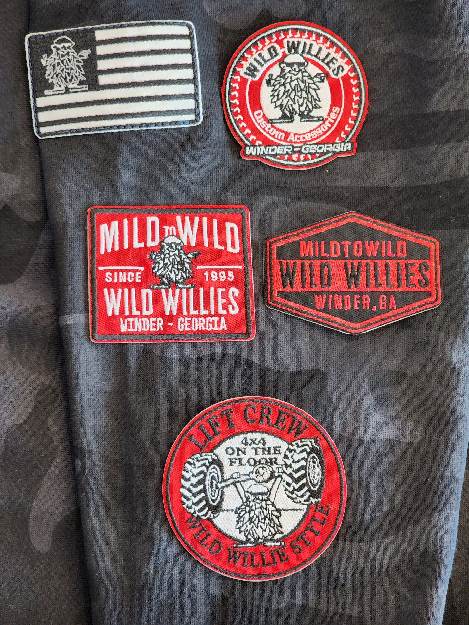 Wild Willies Red Patch Series