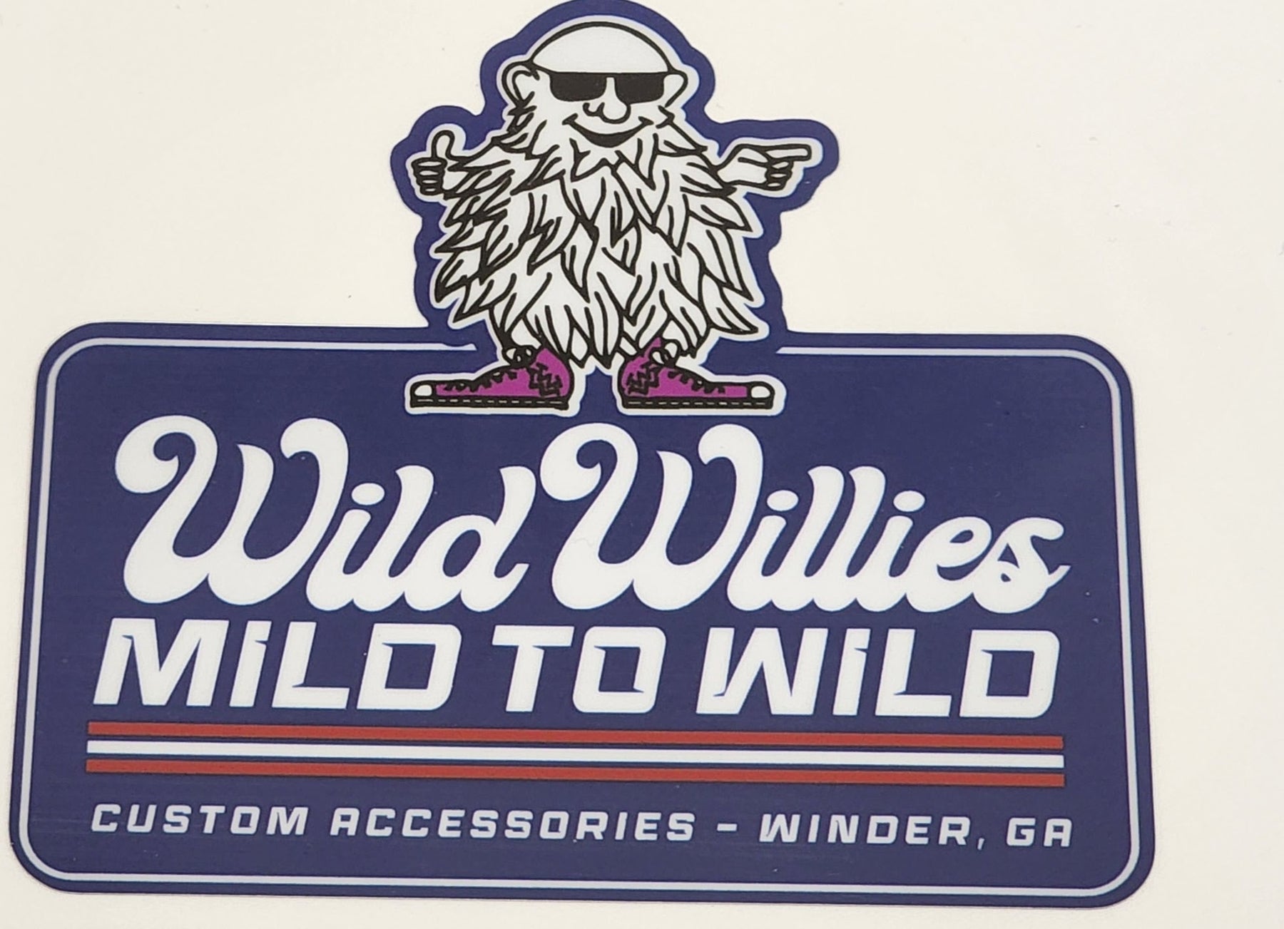 Wild Willies MTW Image Decal