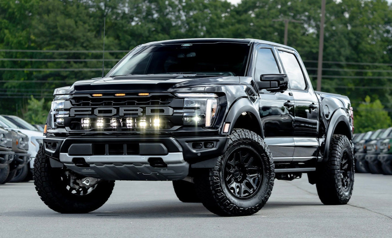 black custom raptor