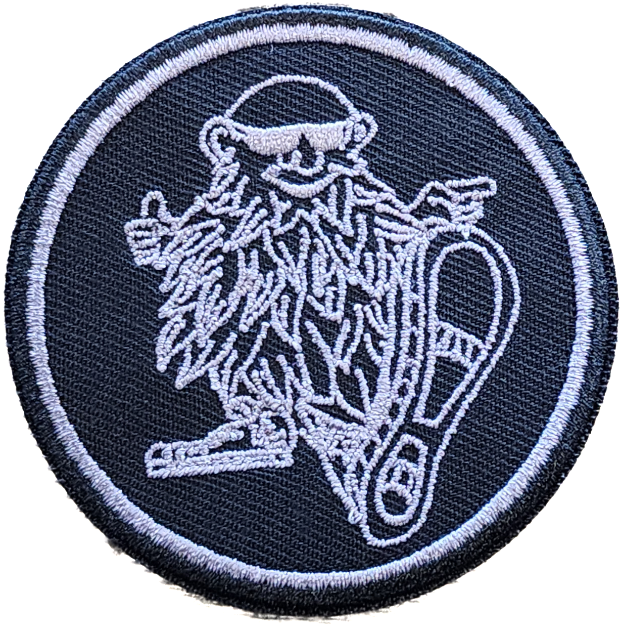 Wild Willies Icon Patch Black and Silver Series