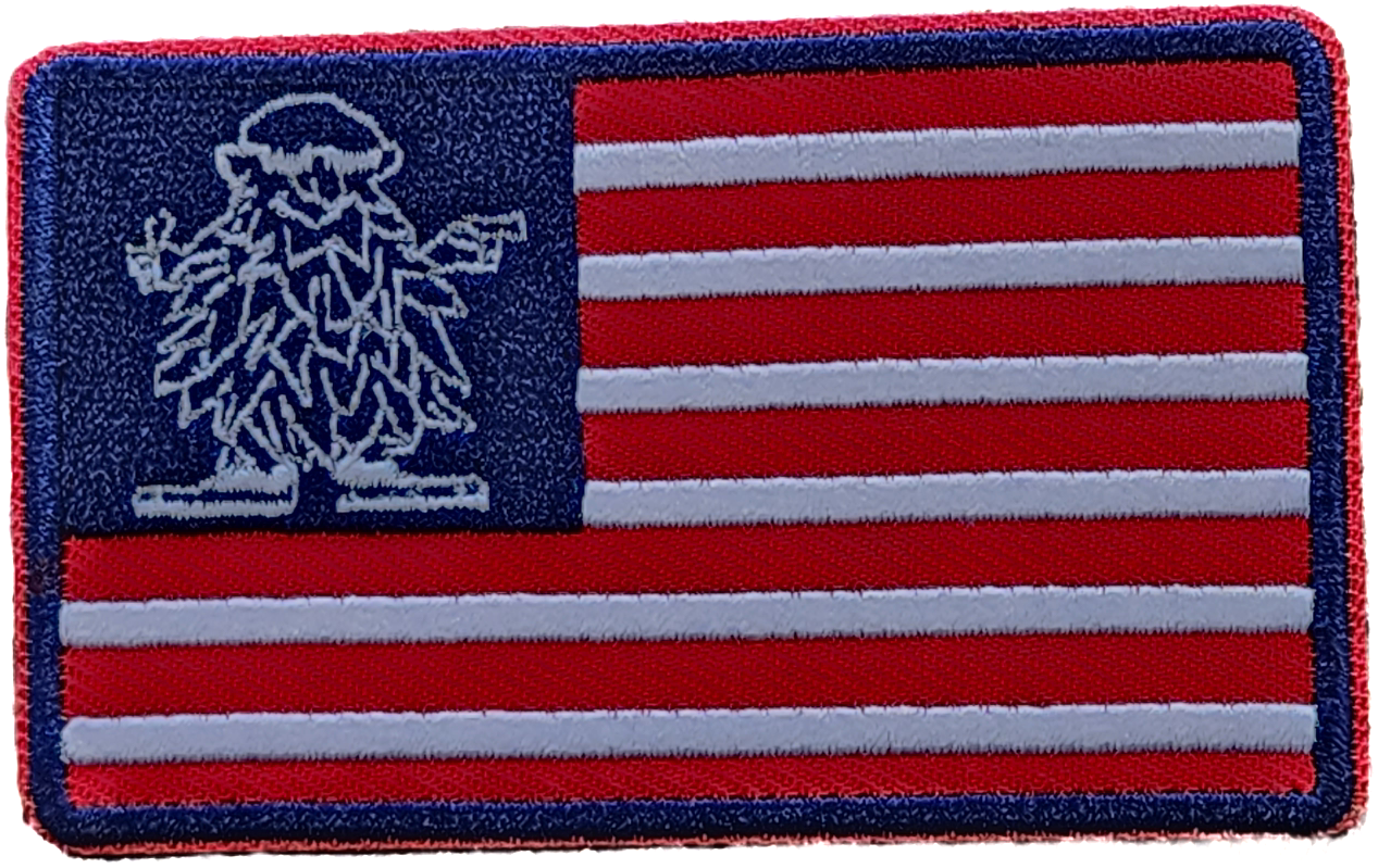 Flag Patches Double Velcro