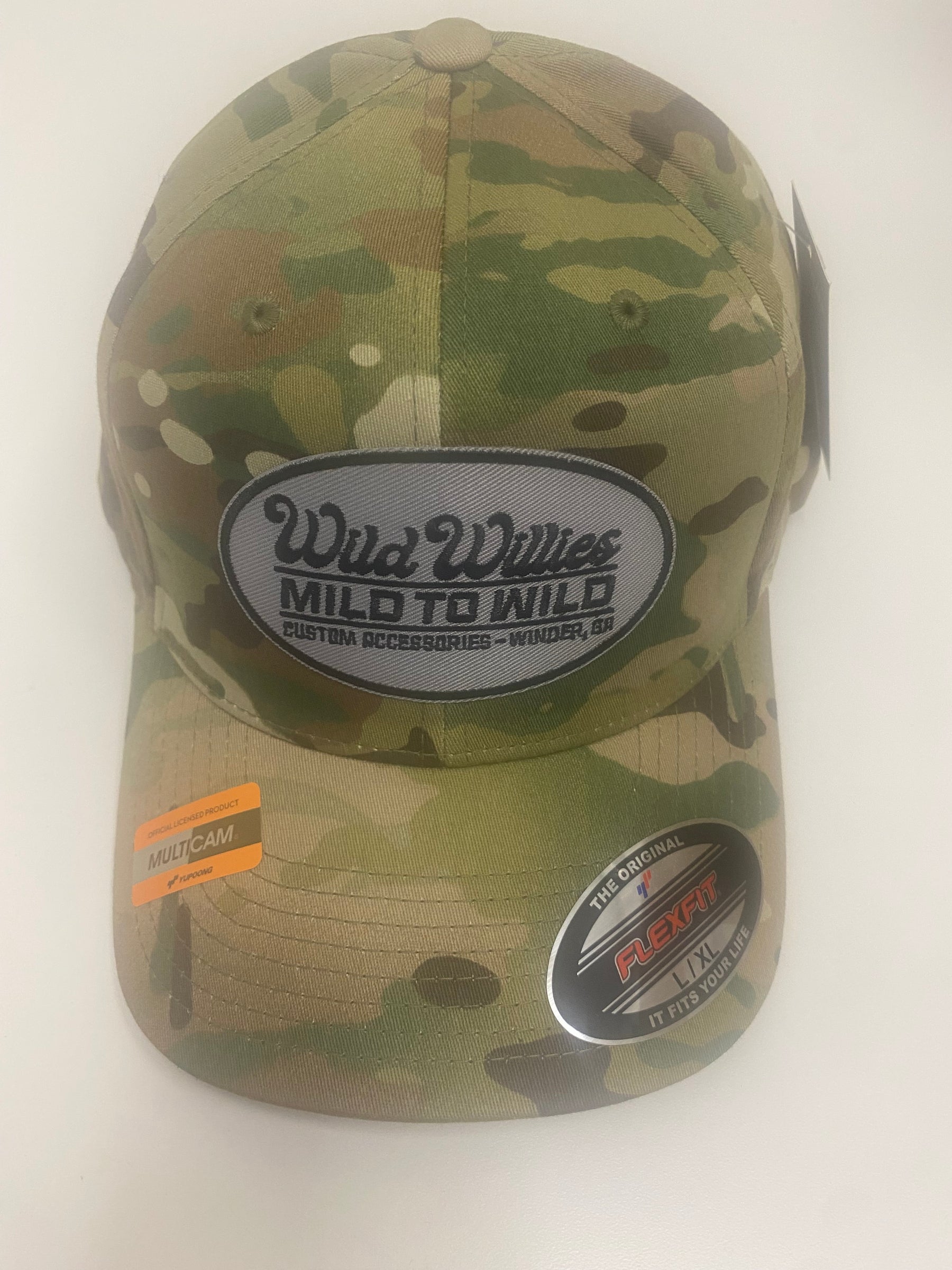 Wild Willies Flex Fit Oval Patch