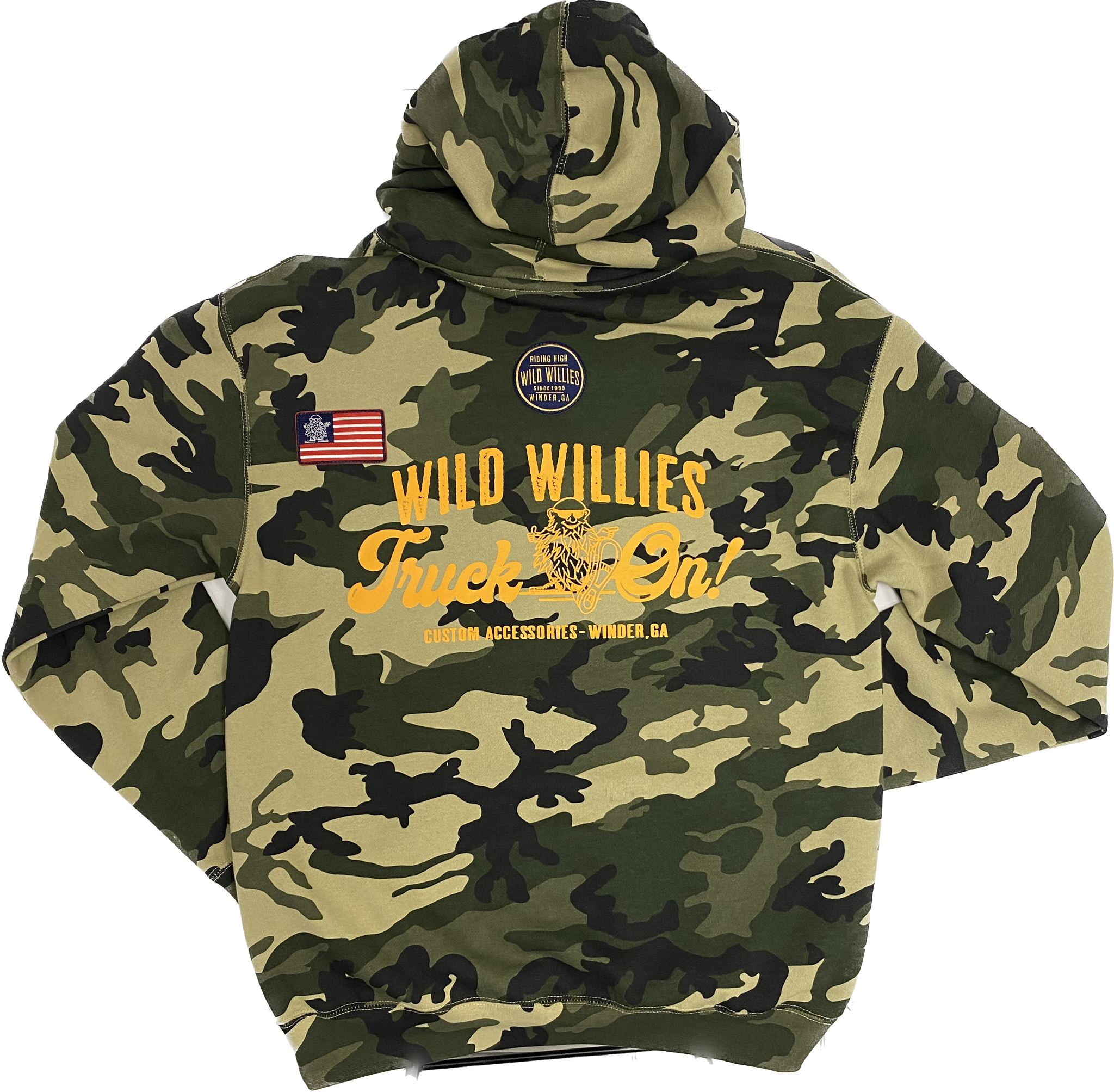 Custom clearance camo sweatshirt