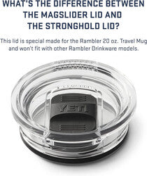 Yeti- Rambler 20 oz Stronghold Lid