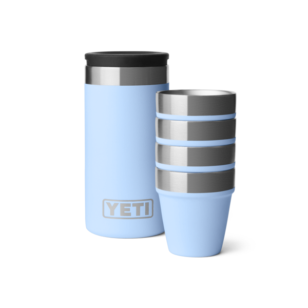 Yeti-Shot Glasses With Carrying Case