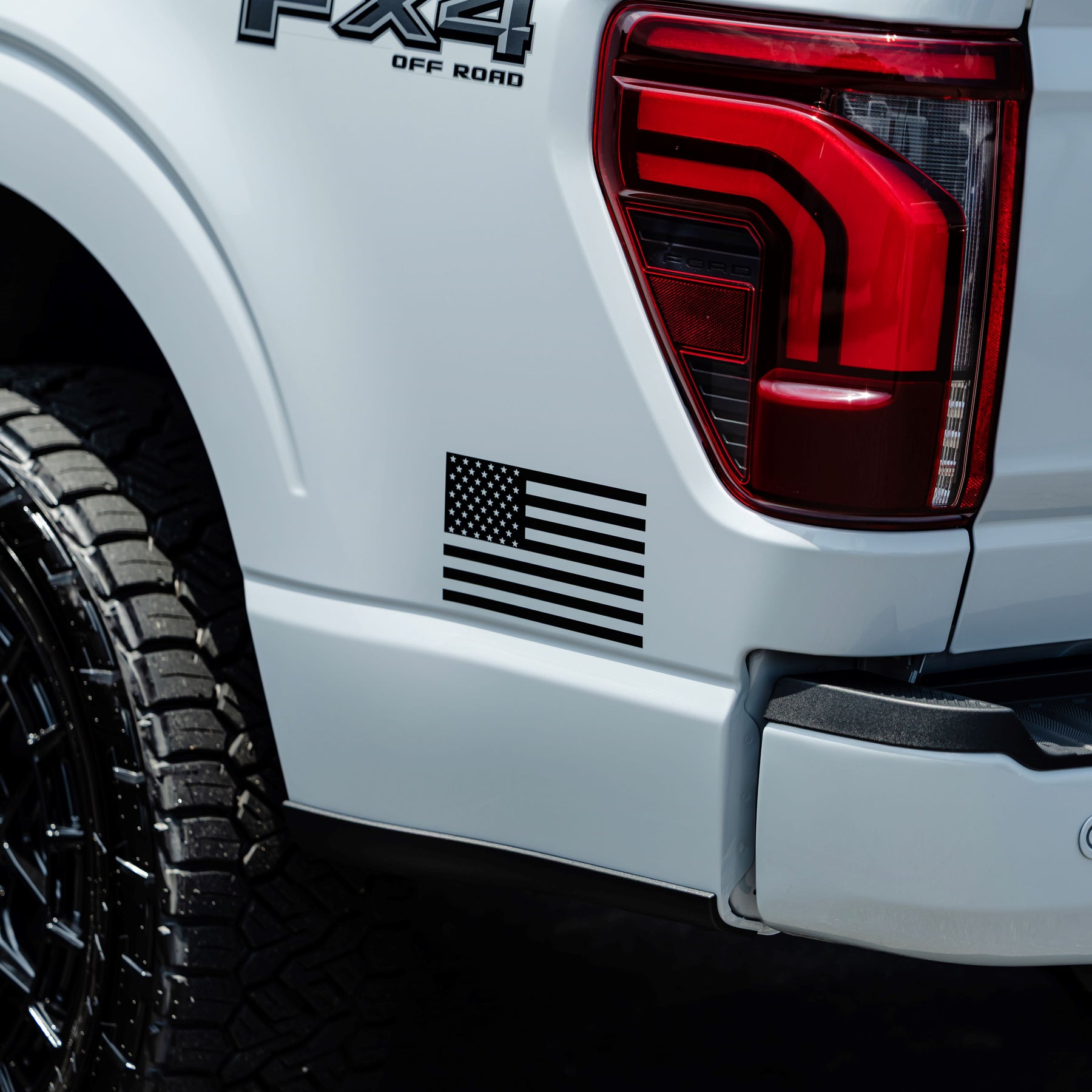 Wild Willies Custom- American Flag Decal