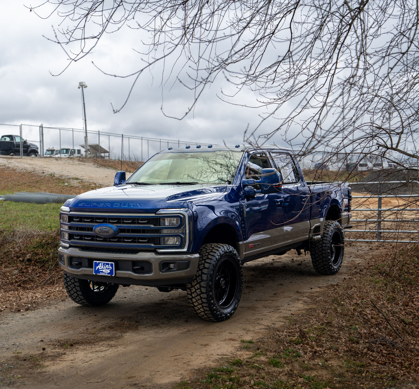 2026 Ford F-250 King Ranch Custom Build | Argon Blue Covert Edition on