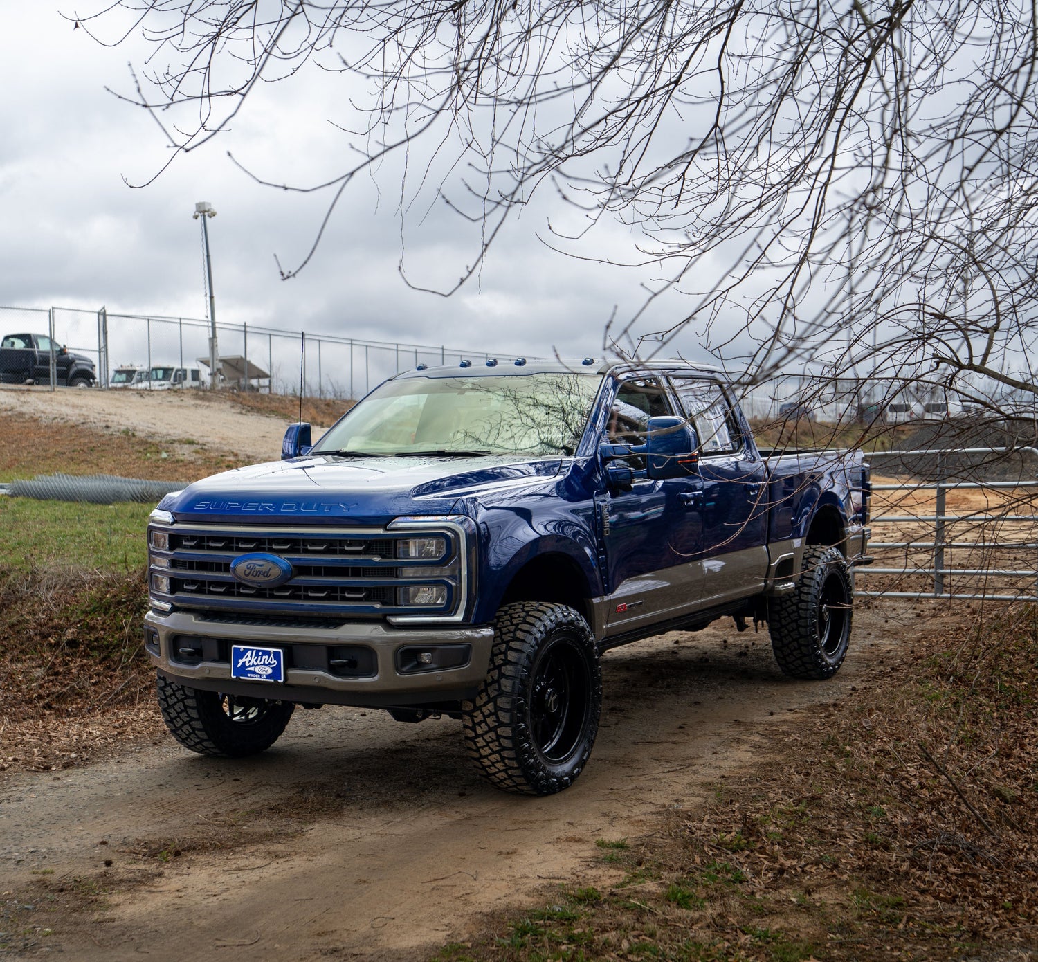 2026 Ford F-250 King Ranch Custom Build | Argon Blue Covert Edition on 37s