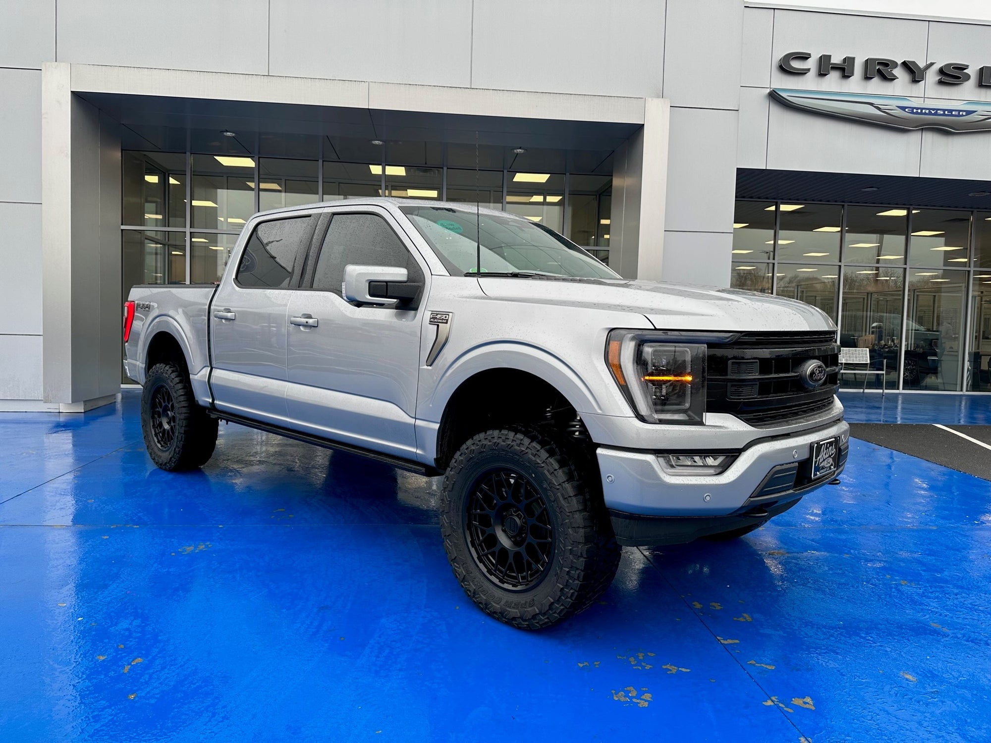 2023 Ford F-150 Platinum 4" LIFTED Everest Edition ICONIC SILVER