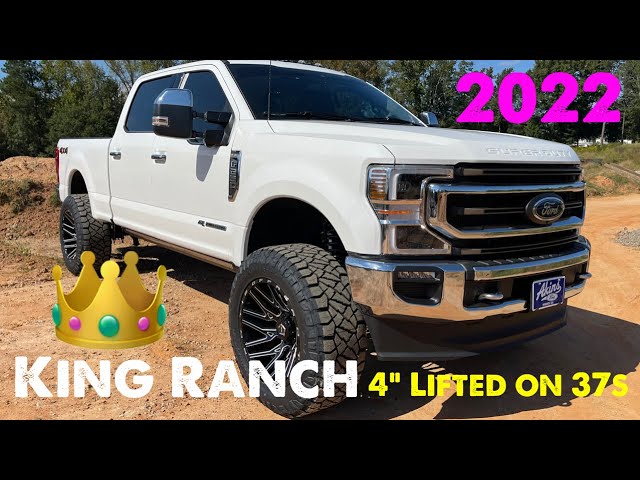 GUARANTEED 2022 Ford F250 King Ranch Everest Edition 4" LIFTED on 37s Super Duty