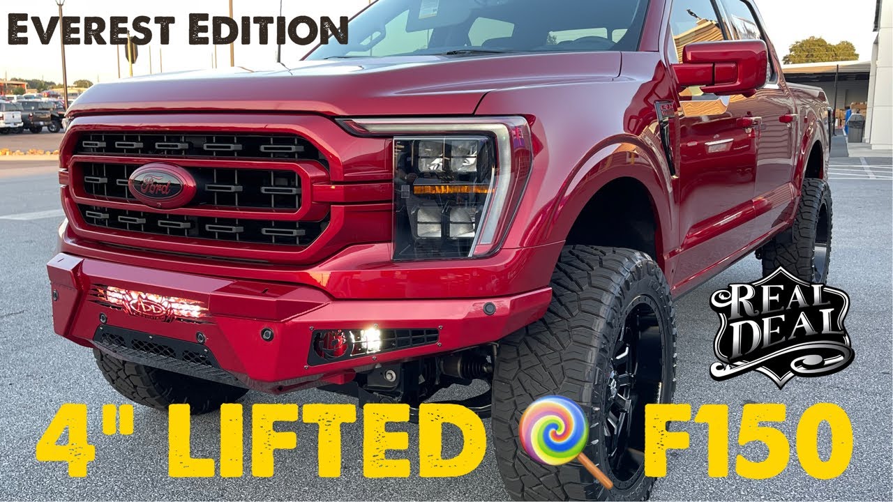 CANDY Paint Ford F150 EVEREST Edition 4" Lifted 2021 Custom...Can You Believe A Dealership did this?