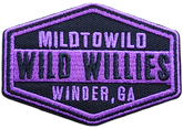 Wild Willies Garage Shield Patch Single