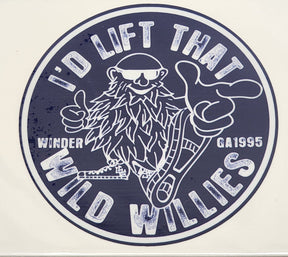 Wild Willies- I'D Lift That-Decal