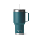 Yeti-35 oz Rambler Straw Mug with Straw Lid