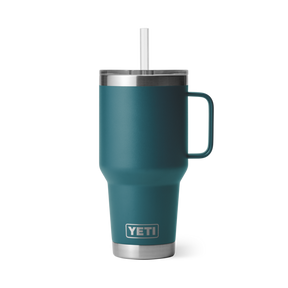 Yeti-35 oz Rambler Straw Mug with Straw Lid