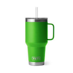 Yeti-35 oz Rambler Straw Mug with Straw Lid