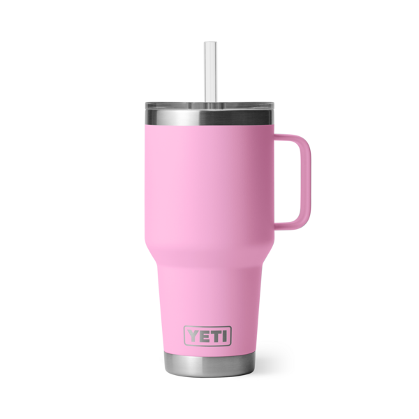 Yeti-35 oz Rambler Straw Mug with Straw Lid