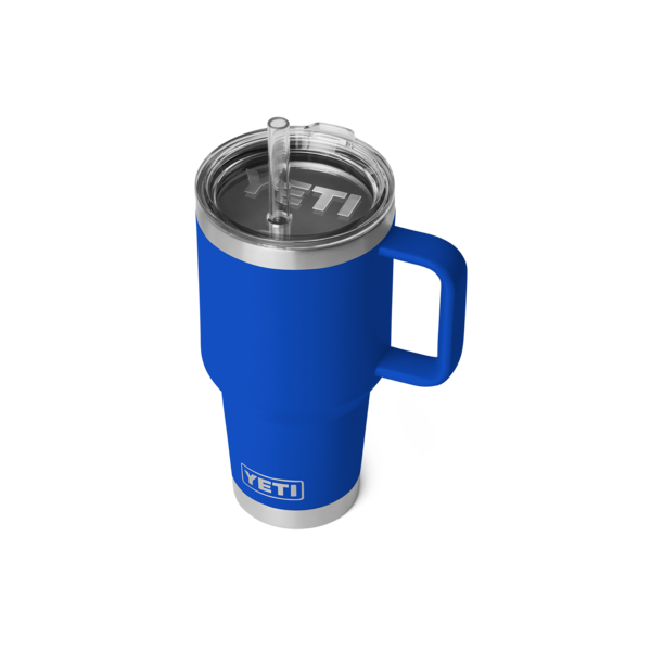Yeti-35 oz Rambler Straw Mug with Straw Lid