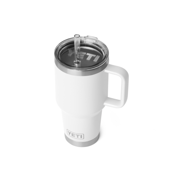 Yeti-35 oz Rambler Straw Mug with Straw Lid