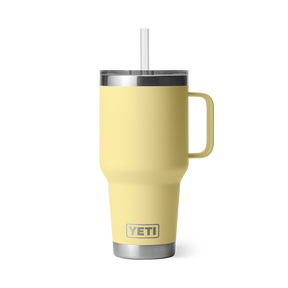 Yeti-35 oz Rambler Straw Mug with Straw Lid