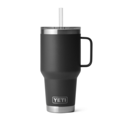 Yeti-35 oz Rambler Straw Mug with Straw Lid