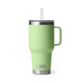 Yeti-35 oz Rambler Straw Mug with Straw Lid