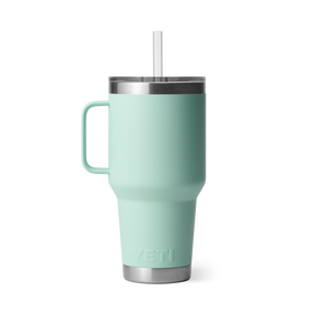 Yeti-35 oz Rambler Straw Mug with Straw Lid