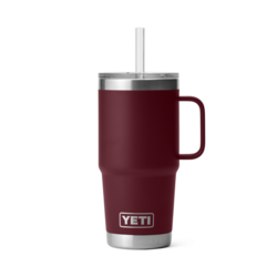 Yeti-35 oz Rambler Straw Mug with Straw Lid