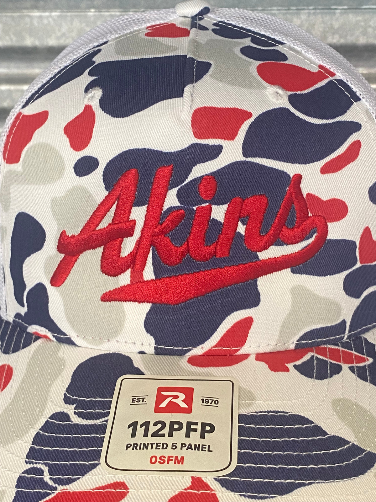 Akins/Wild Willies Camo Hats
