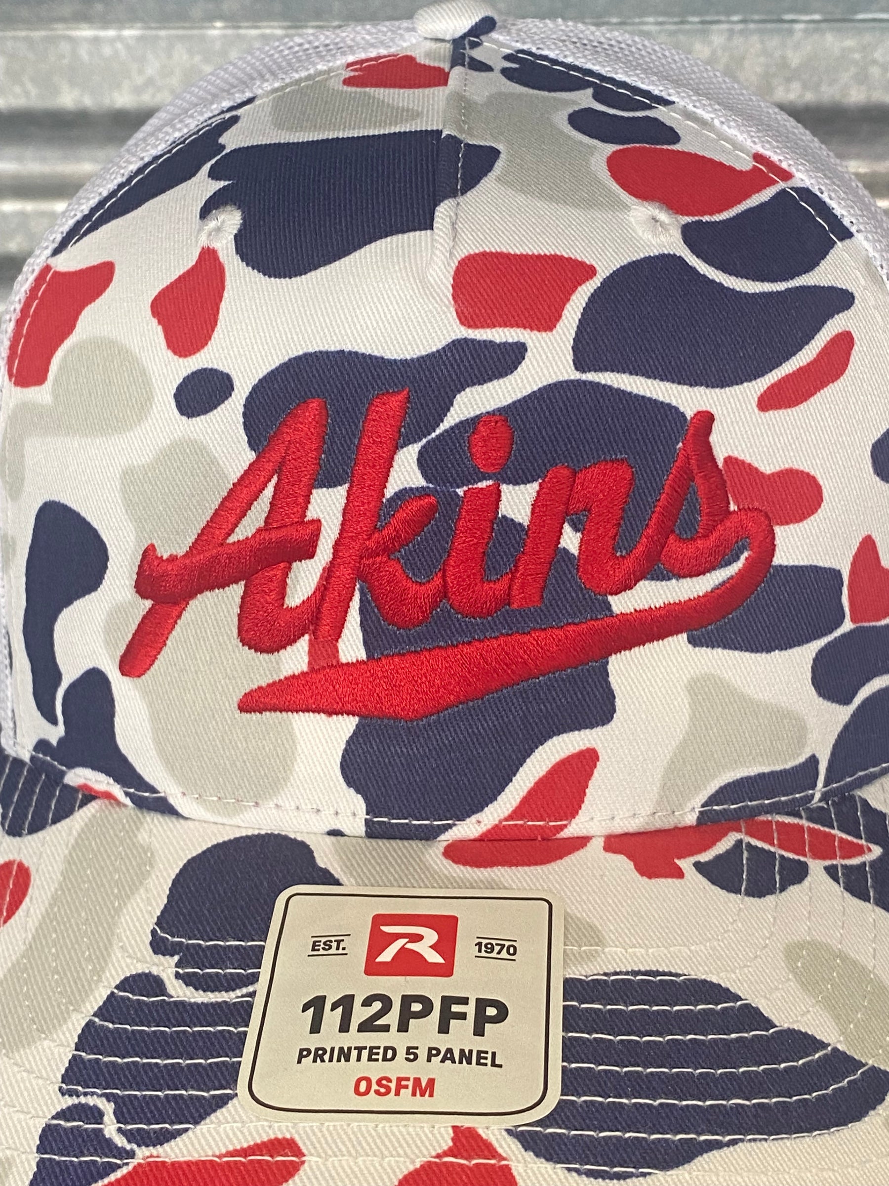 Akins/Wild Willies Camo Hats