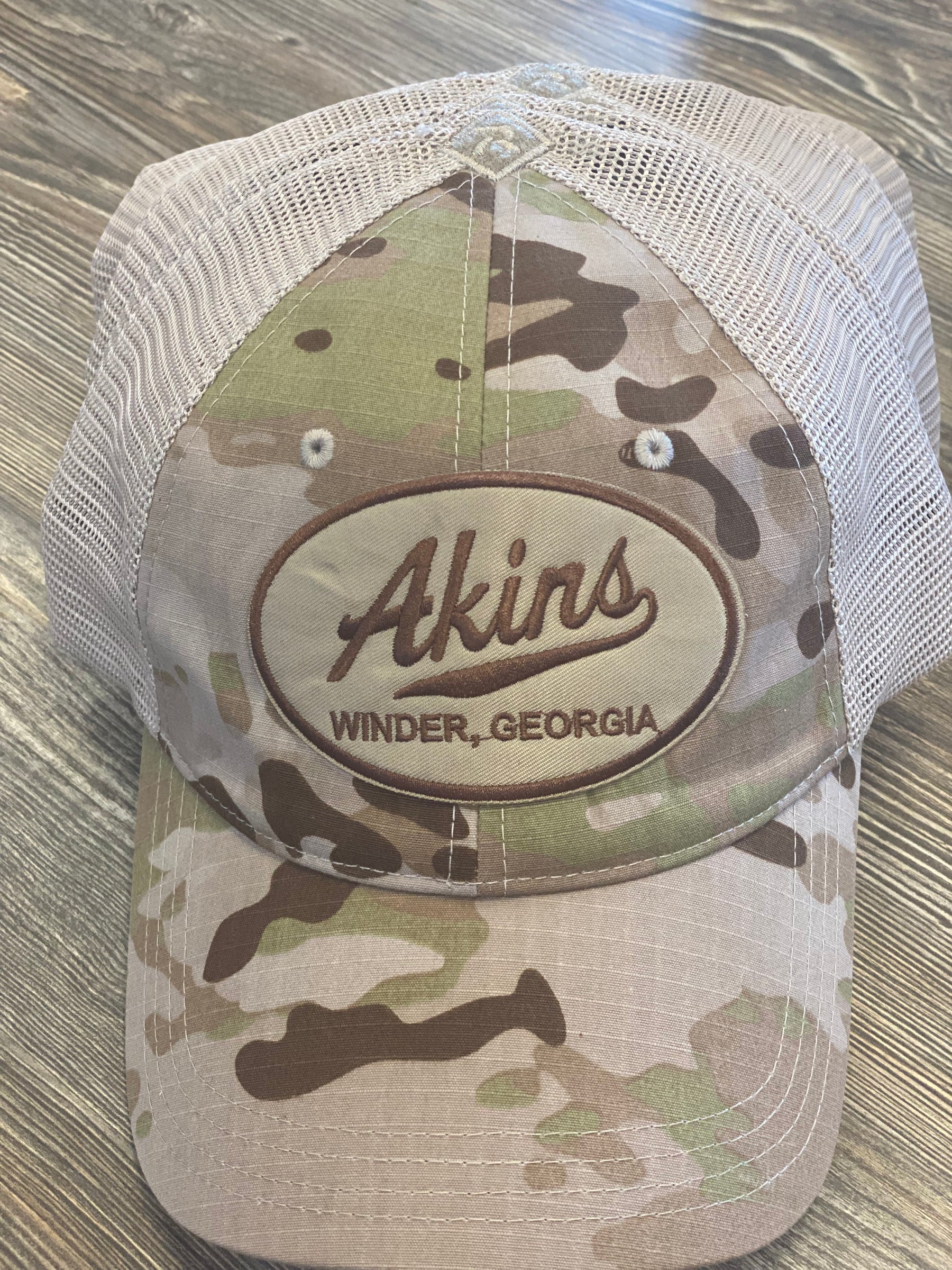 Multi Cam Leather Patch Hat Assortment