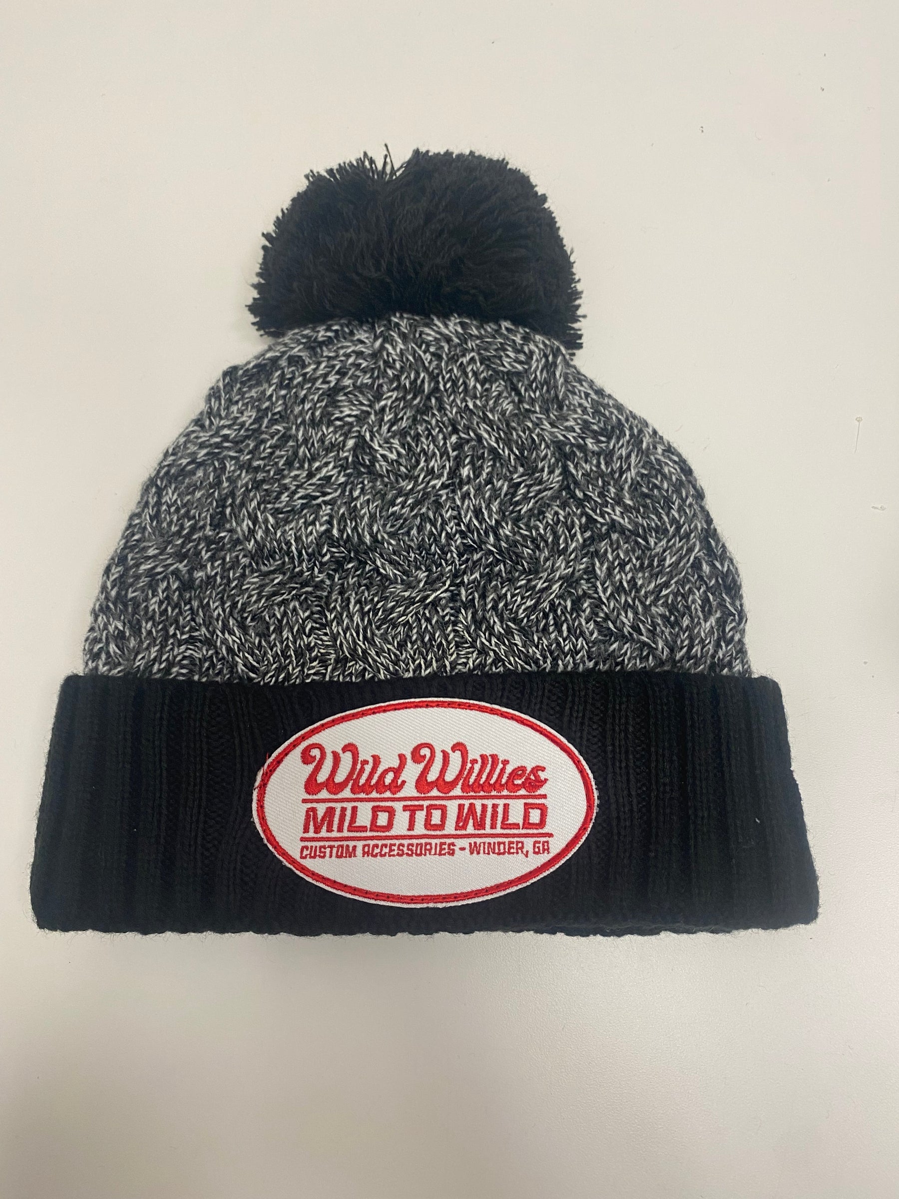 New Era Marled Pom Beanie