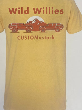 Wild Willies Custom > stock Bronco Tee