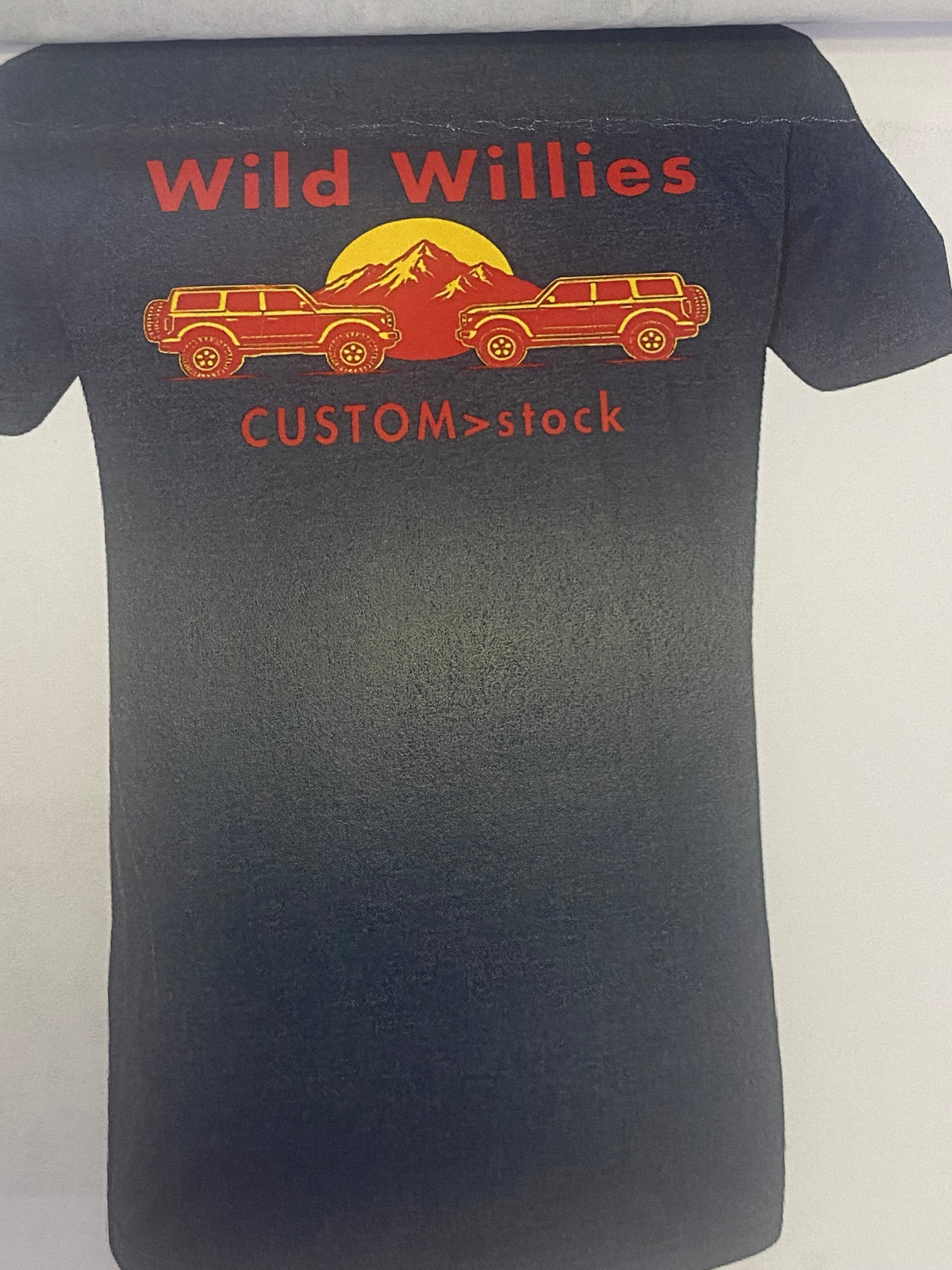 Wild Willies Custom > stock Bronco Tee
