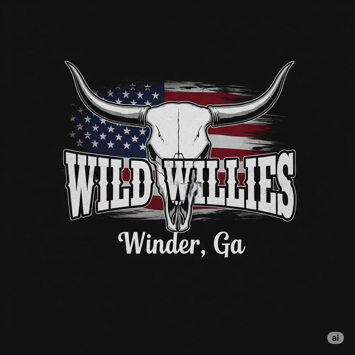 Wild Willies Flag Tees