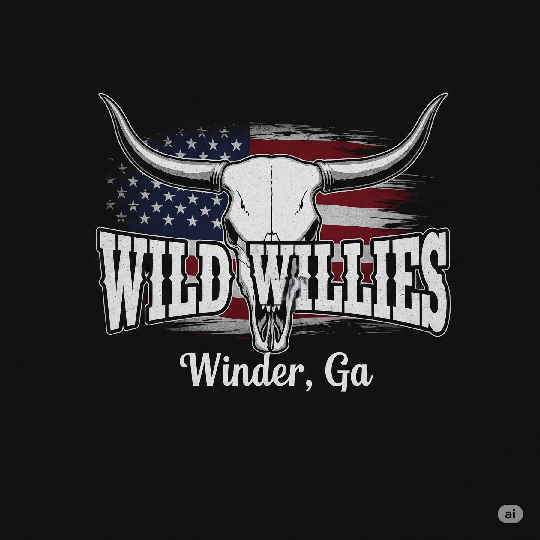 Wild Willies Flag Tees