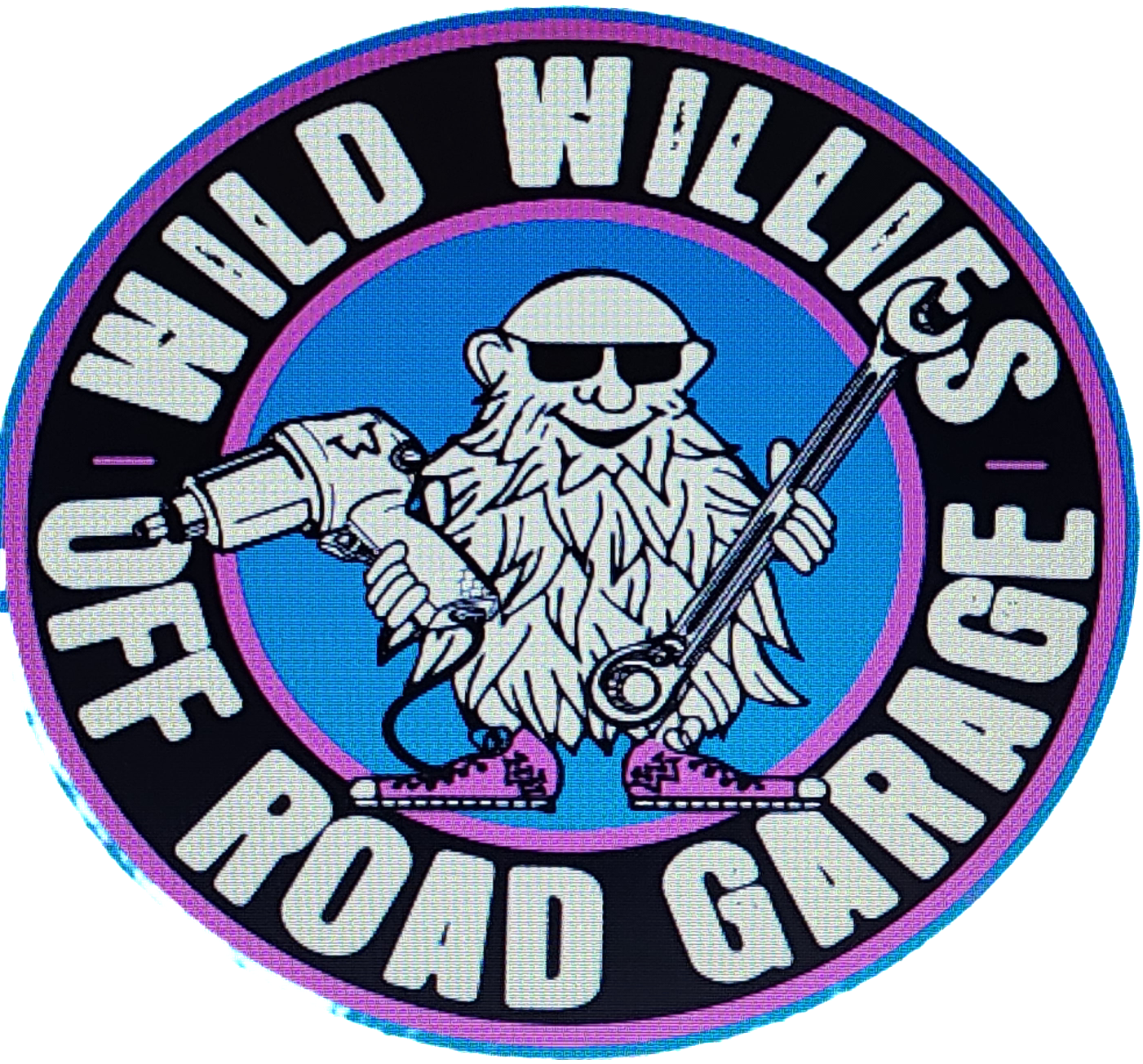 Wild Willies" Off Road Garage" Decal