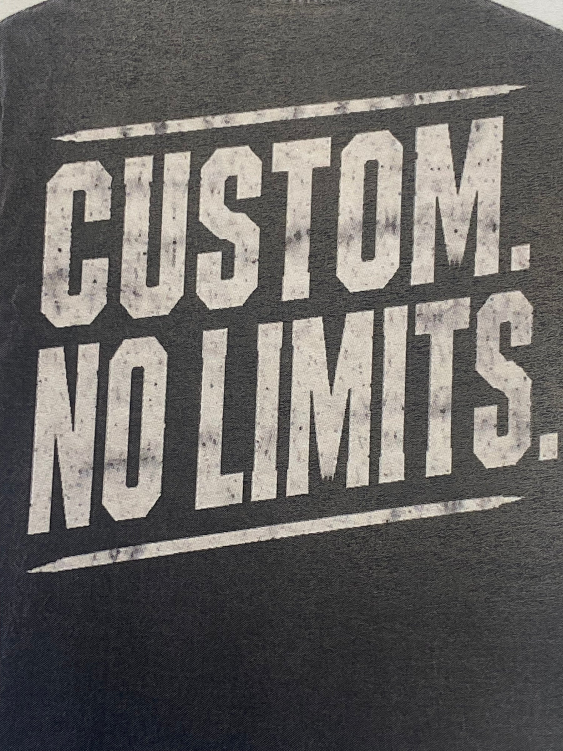 Custom. No Limits.