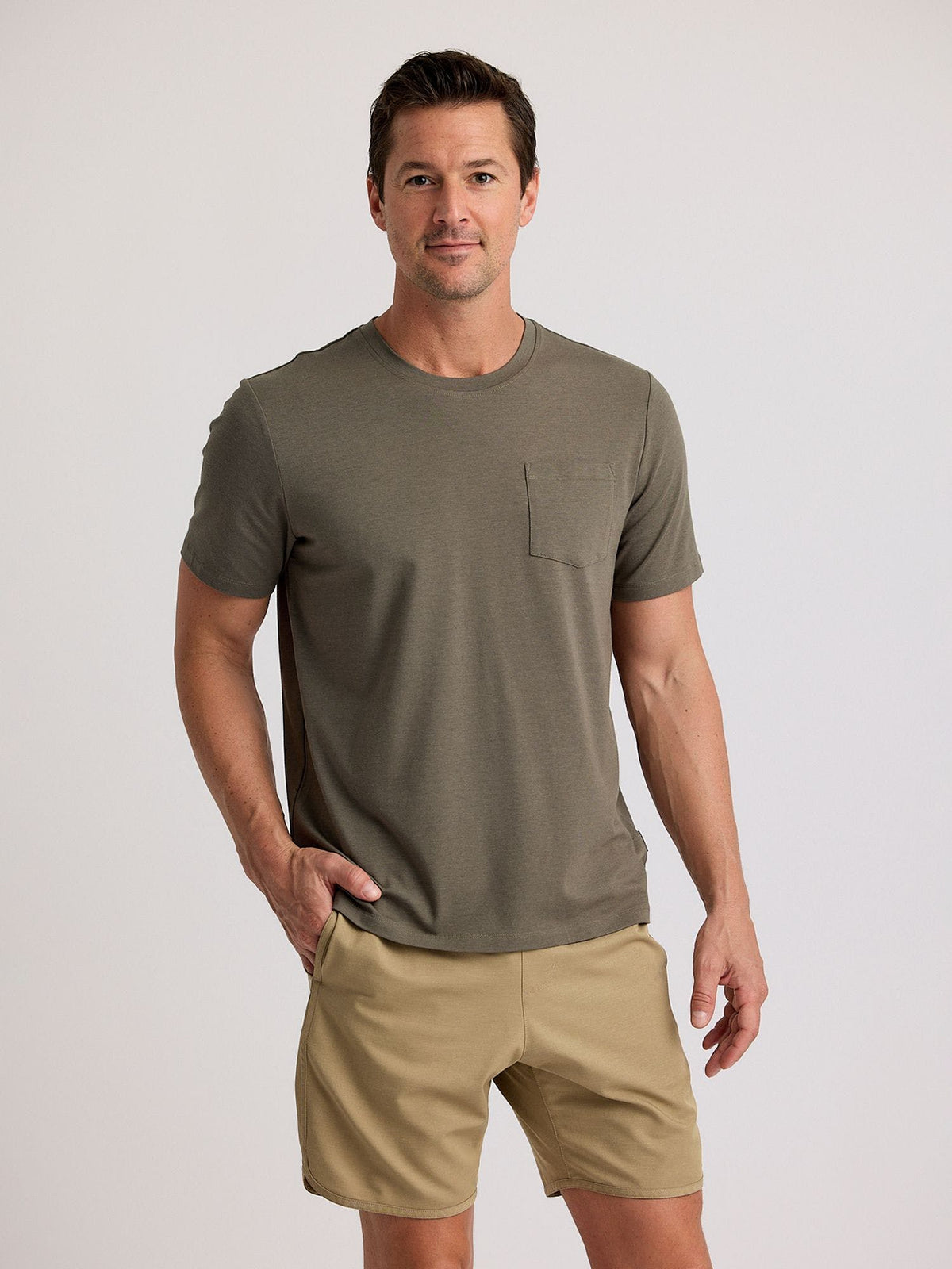 Free Fly Bamboo Current Pocket Tee