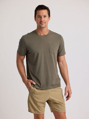 Free Fly Bamboo Current Pocket Tee