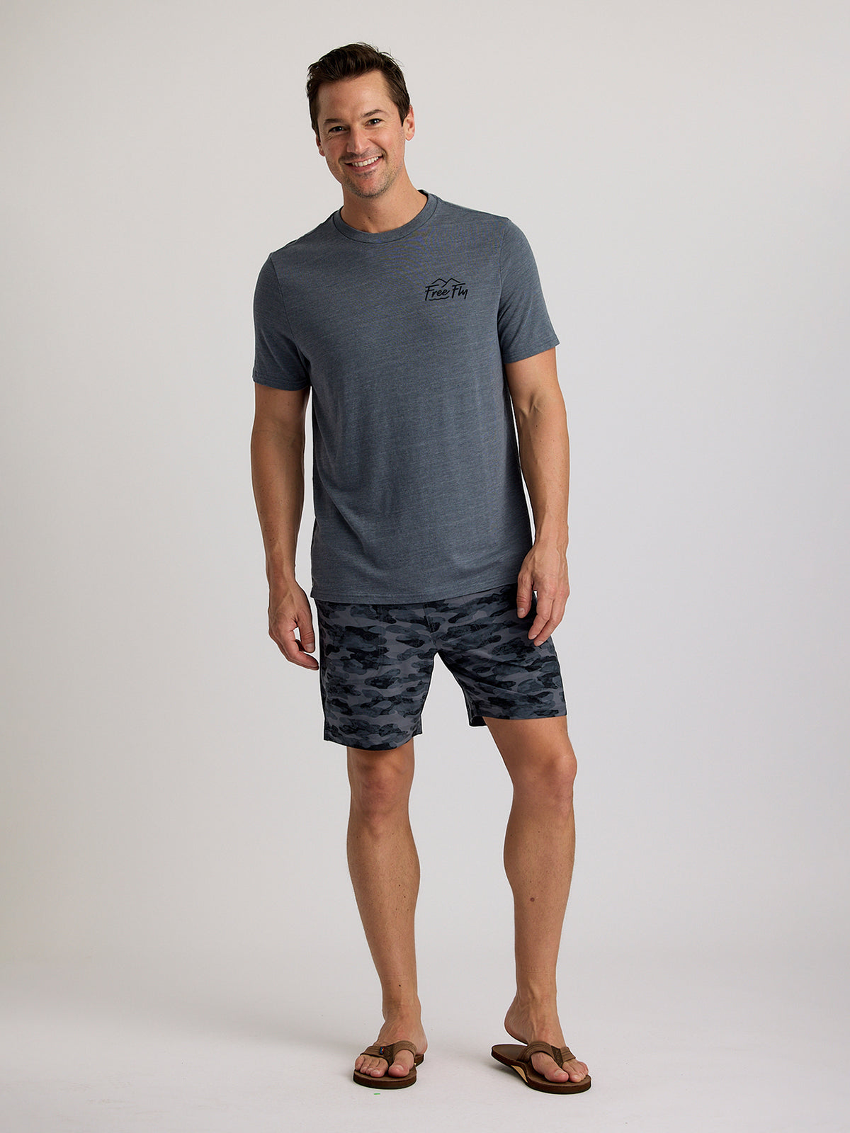 Free  Fly Lined Active Breeze Short 7"