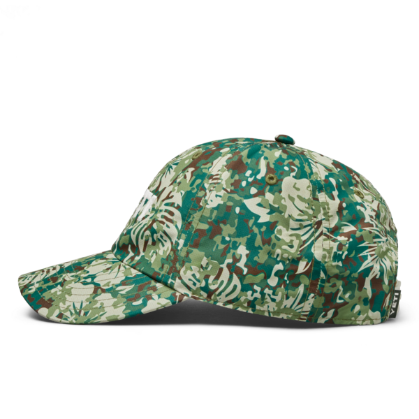 Yeti- Hibiscus Baseball Hat