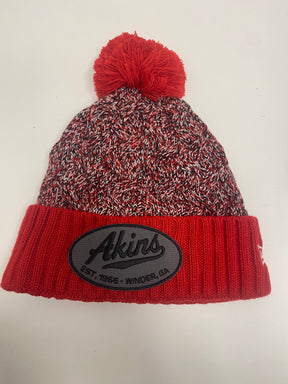 New Era Marled Pom Beanie