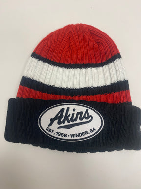 New Era Stripe Beanie