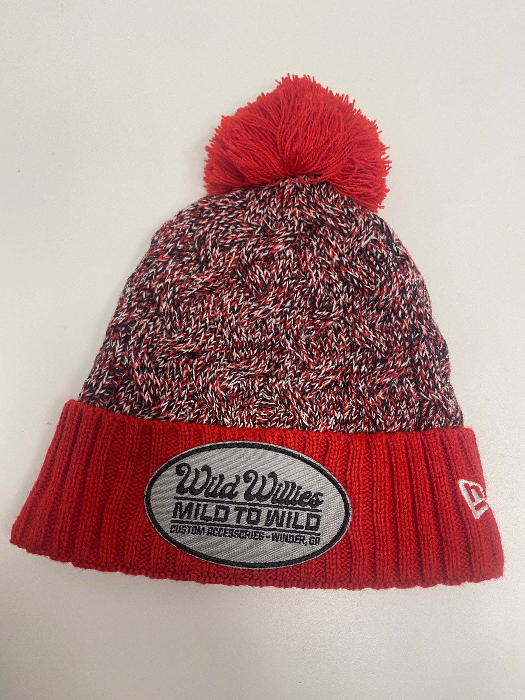 New Era Marled Pom Beanie