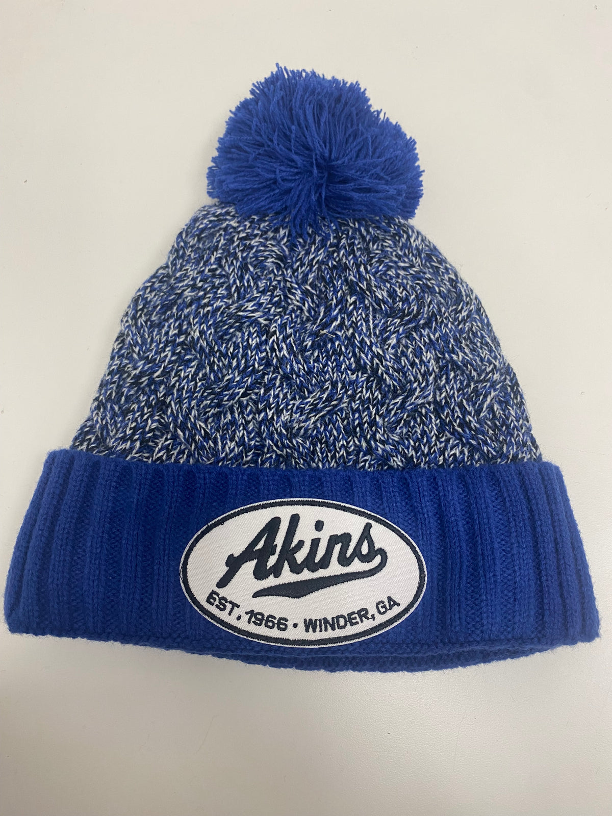 New Era Marled Pom Beanie