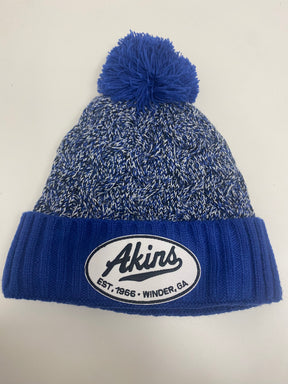 New Era Marled Pom Beanie