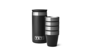 Yeti-Shot Glasses With Carrying Case